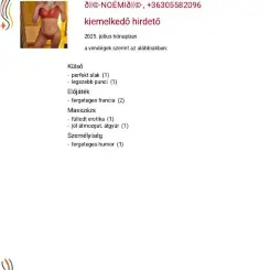 🩷NOÉMI🩷, Masszázs XIII. kerület, 28 év nő XIII. kerület Budapest Magyarország, +36305582096